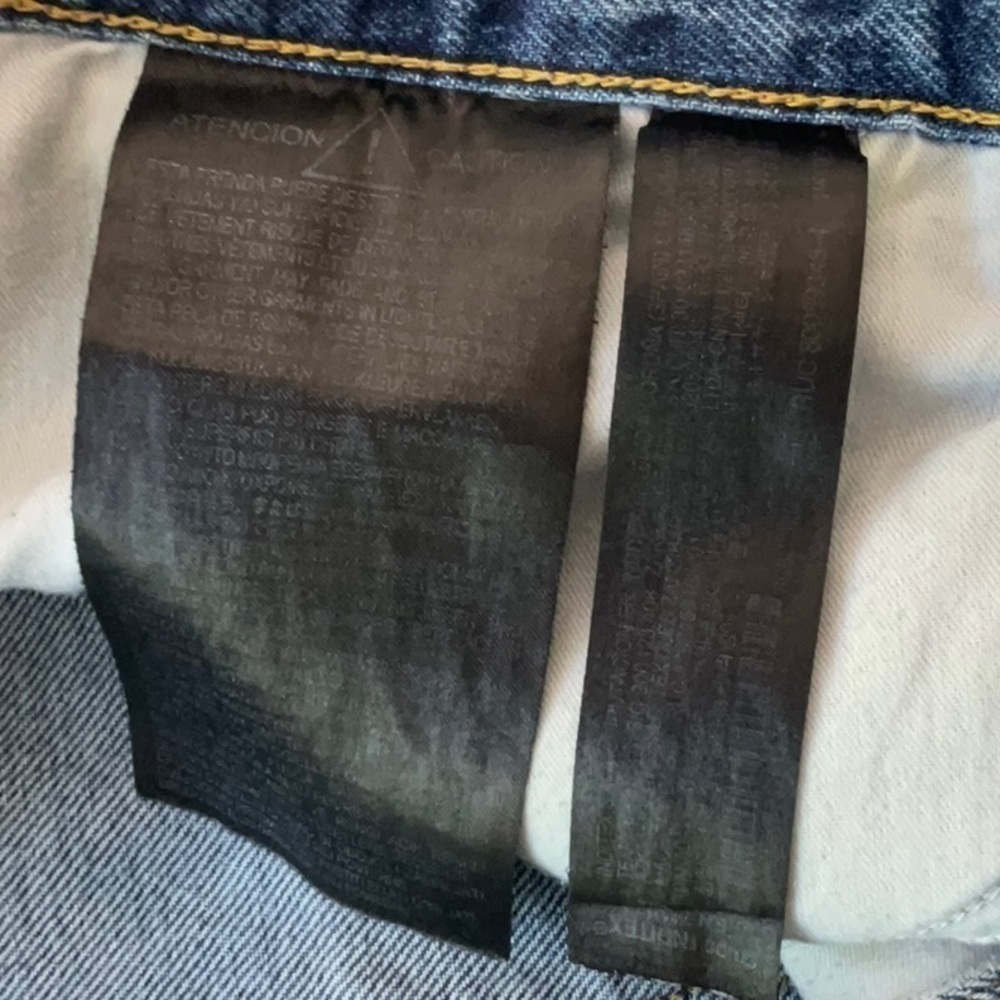 Zara Button Fly Crop Jeans Size 36 - Picture 15 of 16